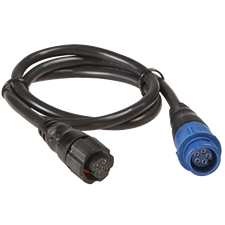 Transducer-adapterkabel: 7-pins blauw naar 6-pins LTW