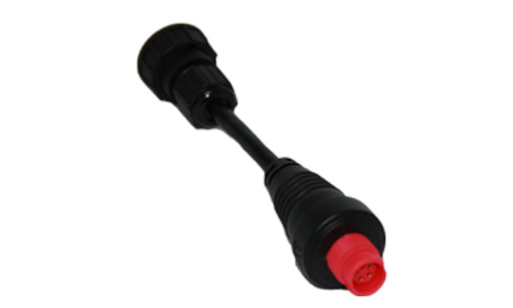 Ethernet adapter Crossover RJ45 M to yellow 5 pin F
