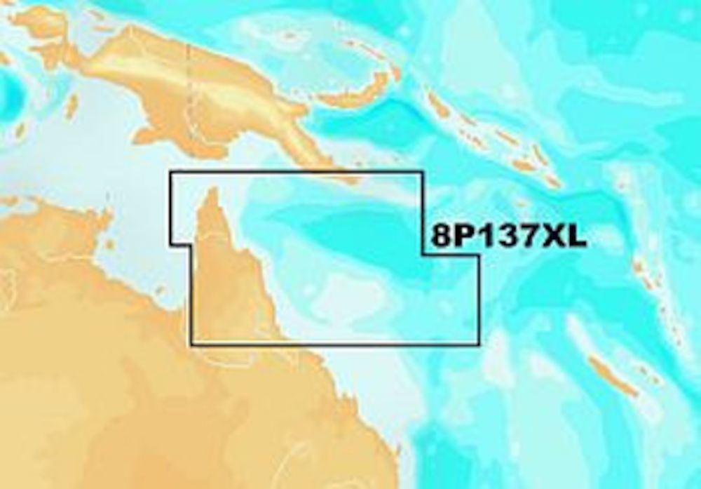 NAVIONICS MSD8P137XL AUST NE PLAT+ XL
