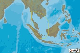 C-MAP MAX-N+ L: SINGAPORE,EAST THAILAND